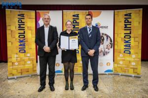 Fiatal Vas v�rmegyei testnevel� c�met kapott F�ldv�rszki Edina!